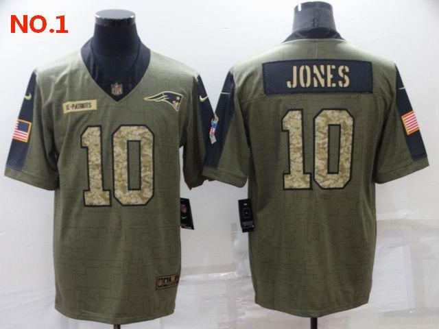 Men's New England Patriots #10 Mac Jones Jerseys-12
